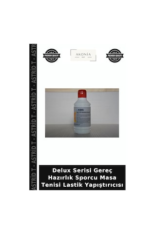 Delux Serisi Gereç Hazırlık Sporcu Masa Tenisi Lastik Yapıştırıcısı