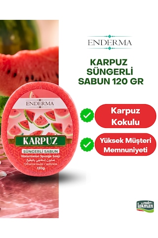 Karpuz Süngerli Sabun 120gr