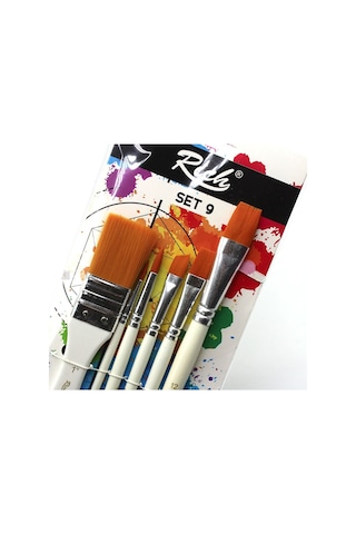 Rich 6'Lı Fırça Seti - Set 9