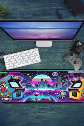 Gaming Oyuncu Xl Mouse Pad Kaydırmaz Dikişli 80 30 Cm Mousepad 15