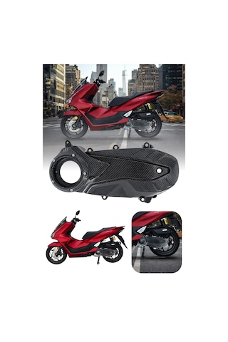 Honda Pcx Uyumlu Camlı Karbon Debriyaj Kapağı