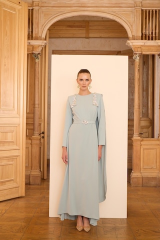 Senna Jewel Dress Mint Yeşil