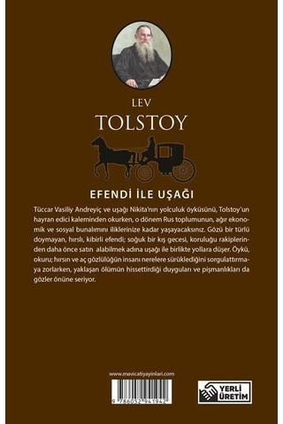 Efendi İle Uşağı - Tolstoy - Maviçatı (dünya Klasikleri)