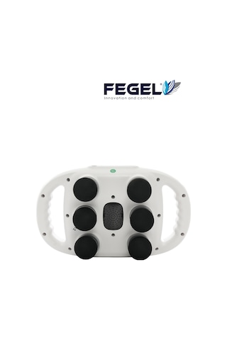 Fegel Pulsezen 6x Akıllı Tüm Vücut Terapi Tabancası Beyaz
