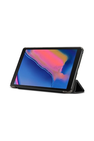 Galaxy Uyumlu Tab A 8.0 S Pen (2019) Kılıf, Spigen Smart Fold - Black