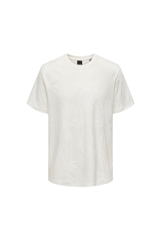 Only & Sons Erkek T Shirt 22029457 Ekru