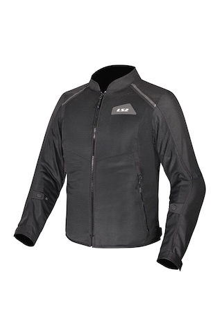 Ls2 Breeze Tam Yazlık Siyah Motosiklet Montu