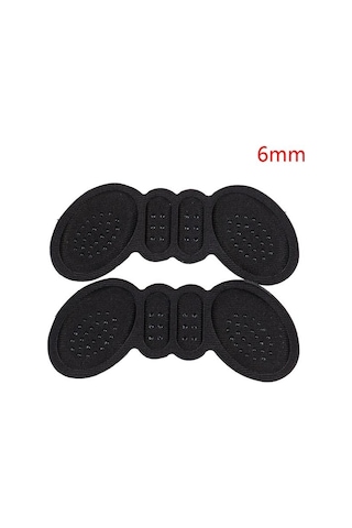 Ayakkabı Daraltan Ped Ayak Topuk Vurma Önleyici Sünger 6 MM Siyah