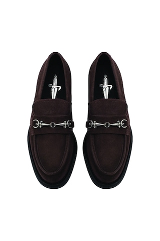 A Ca008 Camoscio T.moro Oxford Klasik Erkek Lu68550 Paciotti Men Shoe Kahverengi