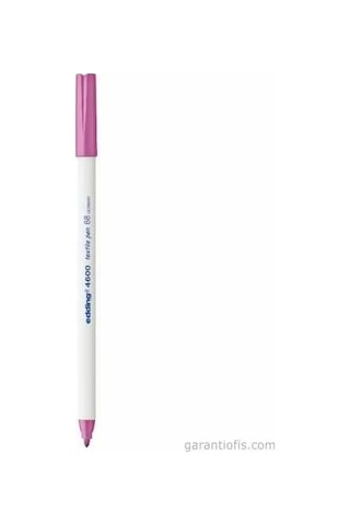Edding 4600 Fosforlu Mor Kumaş Boyama Kalemi T-shirt/tekstil Pen
