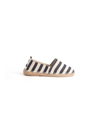 Mubiano Summer Erkek Jüt Taban Keten Lacivert/beyaz Espadril -mssr3535-lb Lacivert/beyaz
