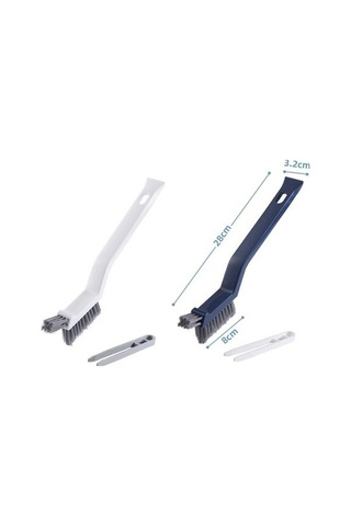 Tongxida Bosphorusboutique Zemin Xt Temizleme Köşe Fırçası, Fayans Duvar, Çok Çatlak Banyo Fırçası 3'ü 1 Arada Diğer