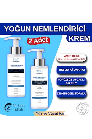 Elysian Essence Yoğun Nemlendirici Panthenol Krem 2'li Set