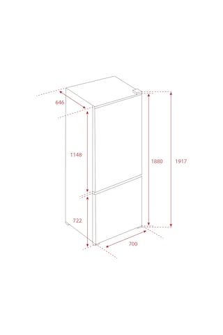 Teka RBF 78725 SS 481 L Kombi Tipi No-Frost Buzdolabı