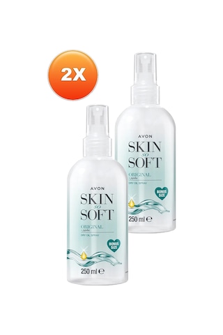 Avon Skin So Soft Kuru Yağ Vücut Spreyi 2 x 250 ML
