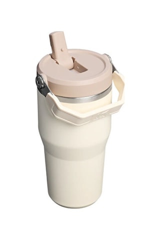 Stanley The Iceflow Flip Straw 2.0 Tumbler 0.60l Pipetli Termos 10-13425-0119 Krem