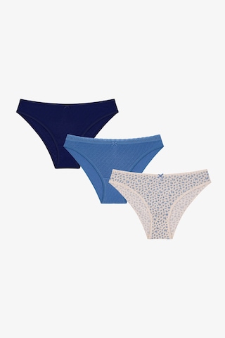 Penti Fairy Lady Pointel Çiçekli 3lü Slip Külot Çok Renkli