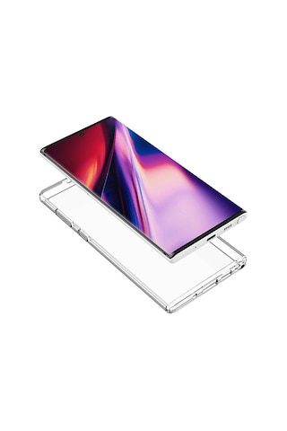 Galaxy S25 Ultra Uyumlu Kılıf Zore Droga Kapak-şeffaf Şeffaf