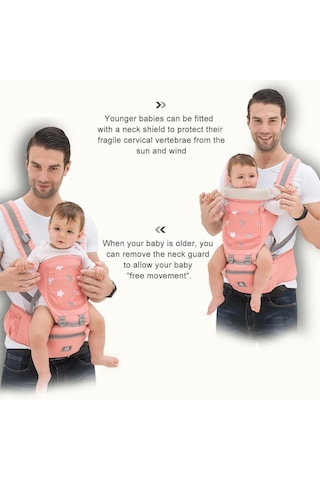 Ergonomik Çok Fonksiyonlu Bebek Kanguru