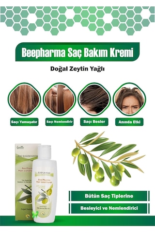 Beepharma Doğal Zeytinyağlı Saç Bakım Kremi 240 ML
