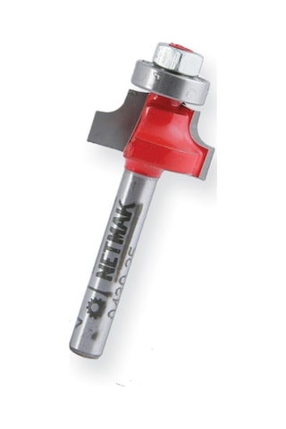 Netmak Elmas Uçlu Rulmanlı Radüs El Freze Bıçağı 25x11x53 430-r6 6 Mm