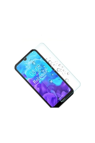 Huawei Y5 (2019) Honor 8S Tempered Kırılmaz Cam Ekran Koruyucu Şeffaf (377771086)