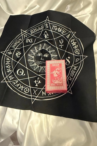 Tarot Orjinal Tarot Kart Regin Collegtive Başlangıç Tarot Destesi Ve Kitabı Ve Örtüsü