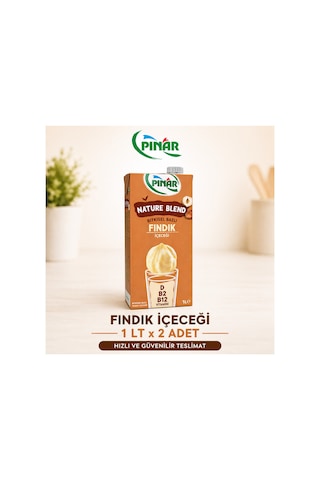 Fındık Sütü 1lt X 2 Adet