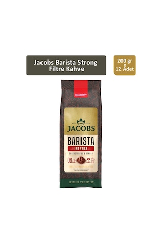 Jacobs Barista Strong Filtre Kahve 12 x 200 G