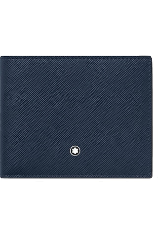 Mont Blanc Montblanc Sartorial Cüzdan 6 Cc 131721 Lacivert