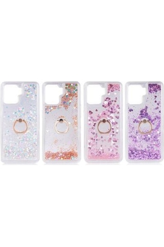Oppo Reno 5 Lite Kilif Sulu Simli Akiskan Silikon 565290115