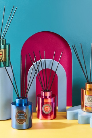 Karaca Home Pop Art Koleksiyonu Ancienne Golden Touch Çubuklu Ortam Kokusu Şeftali 200 ML