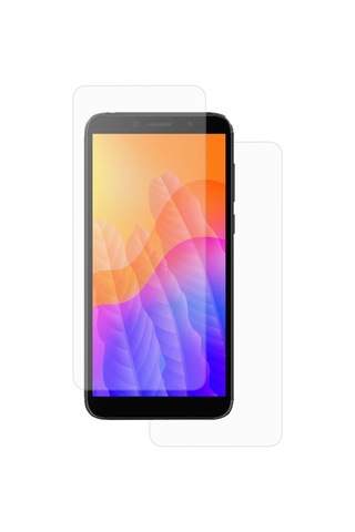 Exquıs Huawei Y5p Uyumlu Ön Ve Arka Koruma 360 Full Kaplama - Şeffaf