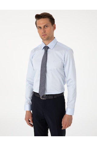 Pierre Cardin Erkek Açık Mavi Gömlek Basic 50305127-vr003 Açik Mavi