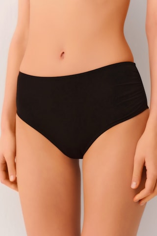 Suwen Yanı Drapeli Bikini Alt Sbn25275012 Siyah