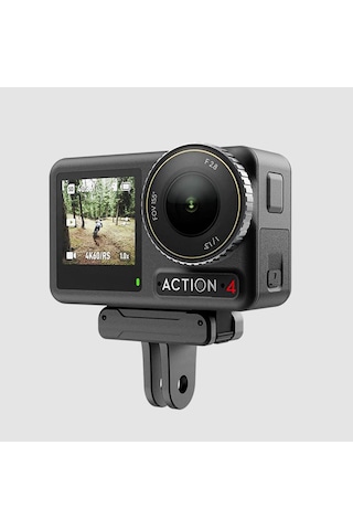 Ayex Manyetik Çift Tırnak Adaptör Telesin Oa-tpm-t04 Djı Osmo Action 5 Pro / 4 / 3 Uyumlu Hızlı Bağlantı Aparatı