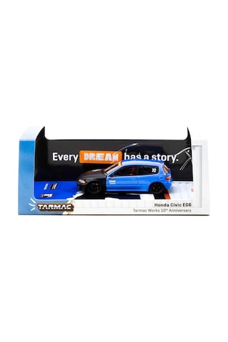 Tarmac Works 1/64 Honda Civic Eg6 Tarmac Works 10th Anniversary Diğer