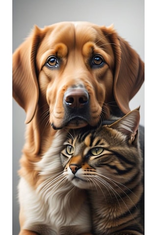 Kedi Köpek Kanvas Tablo Ev Salon Mutfak Ofis Hediyelik Dekarasyon Süsü Ölçü Seçmeyi Unutmayınız :
