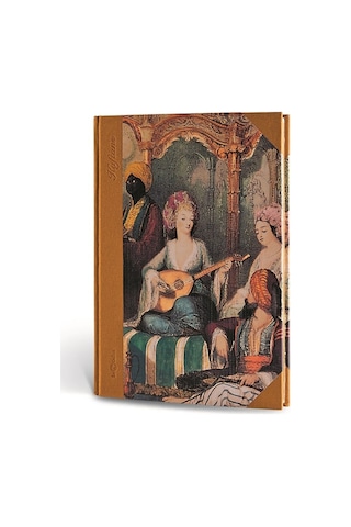 Osmanlı Kaftan Journal Çizgili Fasıl Kahverengi