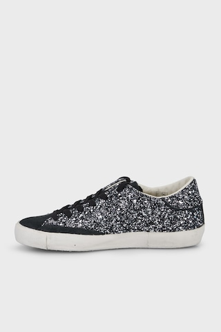 Philippe Model Logolu Simli Sneaker Ayakkabı Kadın Ayakkabı Prldgg11 Siyah