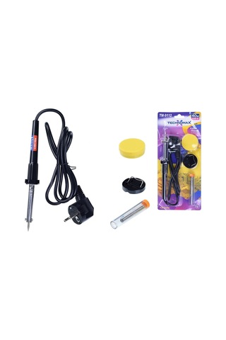 40w Pasta Ve Lehim Telli Havya Seti Tm-9112 Bayi Depom