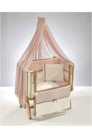 Meltem Kids Mood Pembe Pamuklu Bebek Uyku Seti 50 x 90 CM Pembe