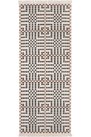 Yolluk, Çok Renkli, 80x200 Cm El Yapımı, Yumuşak Yün Halı