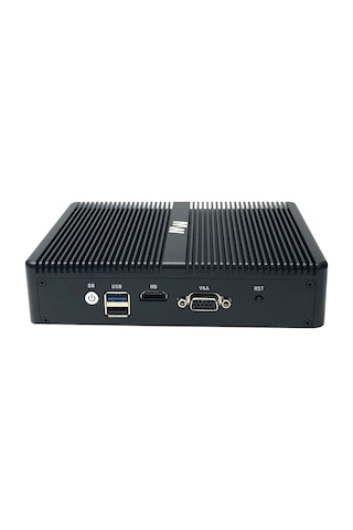 Maxwera MW1014 J1900 4 GB 128 GB SSD 4 Port Ethernetli Firewall Free Dos Mini PC