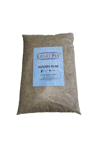 Kanki Pet Akvaryum Kuvars Kum 10 KG 2 - 3 MM