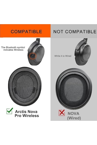 Steelseries Arctis Nova Pro Wireless Uyumlu Kulaklık Pedi