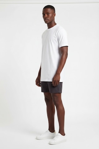Blow Up Basic Beyaz Erkek T-shirt 141006 Siyah