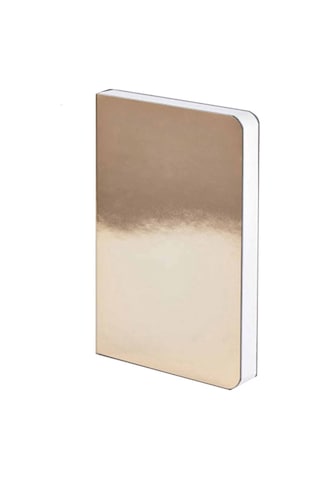 Nuuna Gri Noktalı A6 Defter Shiny Starlet Gold 53245 Gold