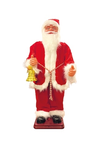 Waldern Yılbaşı 160 cm Hareketli Noel Baba Şarkı Söyler