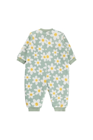 Civil Baby Çiçek Empirme 2.5 Tog Uyku Tulumu - Yeşil Çağla Yeşili